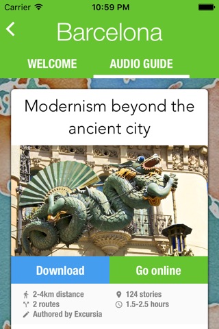 Excursia Audio Guide screenshot 2