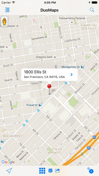 DuoMaps for Google Maps™ and Street View™