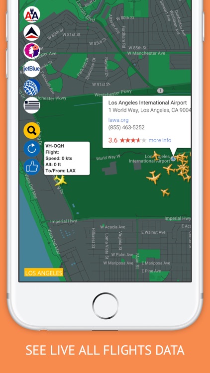 USA Flights Free : Alaska, American, Delta Flight Tracker & Air Radar