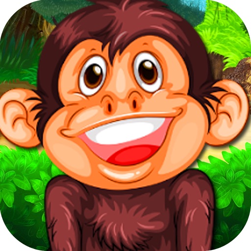 Monkey Breaker Game of Banana Thrower Multi Party Icon