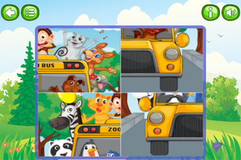 Animal & Zoo Jigsaw Cartoon Puzzle For Kids screenshot 4