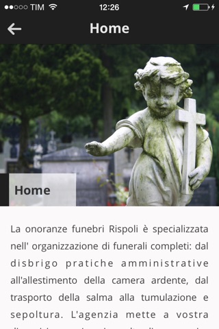 Onoranze Funebri Rispoli screenshot 2