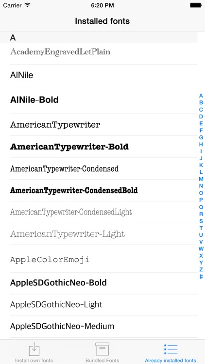 AnyFont screenshot-4