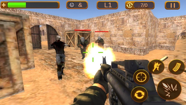 Critical Shooter:Multiplayer sniper gun shooting games