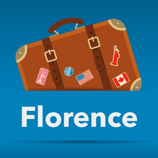 Florence offline map and free travel guide icon