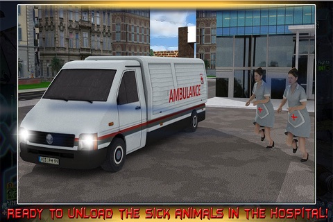 Animal Hospital Bus Service: Veterinary Ambulance Duty Simulator 3D screenshot 3