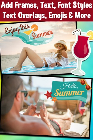 Hot Summer Cool Beach - Summer Candy Photo Frames screenshot 2