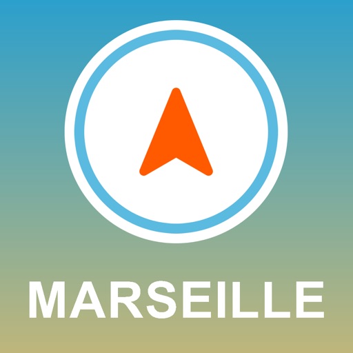 Marseille, France GPS - Offline Car Navigation icon