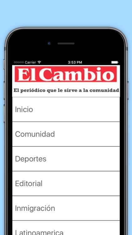Cambio Newspaper