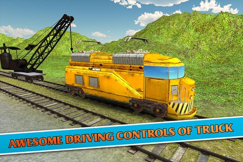 Train Transporter Truck – A Heavy Machinery and Locomotive Engine Transport Simulator screenshot 2