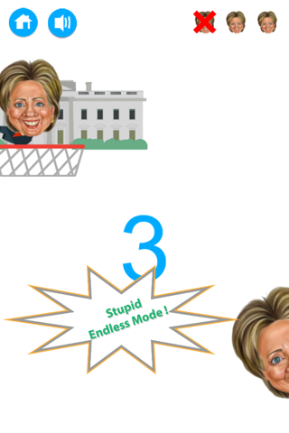 Hillary Dump vs Messenger Basketball Game : FREE screenshot 2