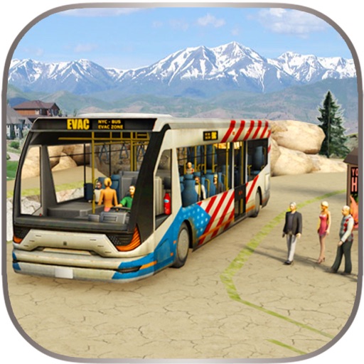 Off-Road Mountain Bus Driver Simulator 2016 Icon