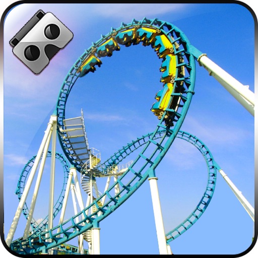 VR Roller Coaster Game Icon