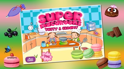 How to cancel & delete Super Macaron Cookies Bakery – Free Crazy Chef Adventure Biscuits Maker Games for Girls from iphone & ipad 1