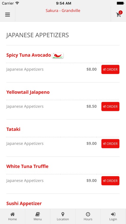 Sakura - Grandville Online Ordering