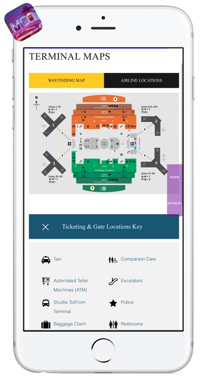 MCO AIRPORT - Realtime Flight Info - ORLANDO INTERNATIONAL AIRPORT screenshot-3