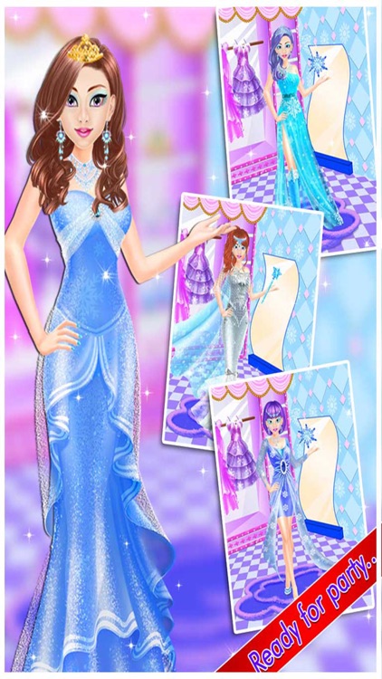 Icy Princess Spa Salon - Girls games for kids screenshot-4