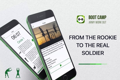 Boot Camp - Army Workout screenshot 2
