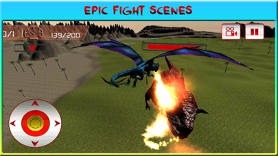 How to cancel & delete Flying Dragon Warrior Attack – Monster vs Dinosaur Fighting Simulator from iphone & ipad 1