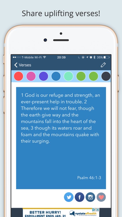 daily bible verses app