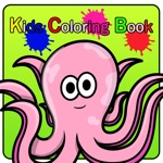 Painting Kids Games  aquatic animals Free