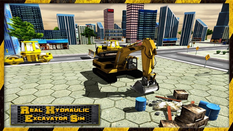 Real Hydraulic Excavator Simulator - Real Crane Operator & Sand Excavator Game