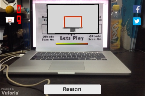 Basketball Augmented Reality screenshot 2