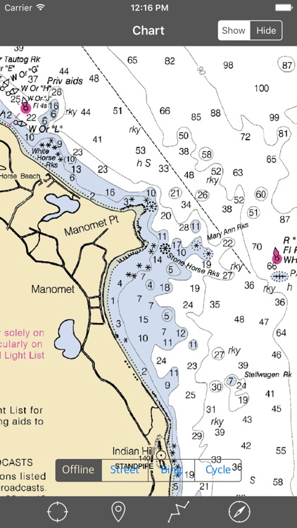 Cape Cod Bay – Raster Nautical Charts screenshot-3