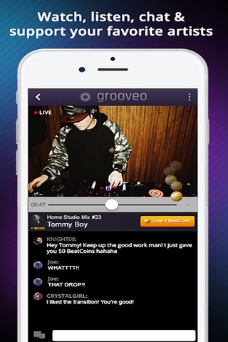 Grooveo Mobile screenshot 2