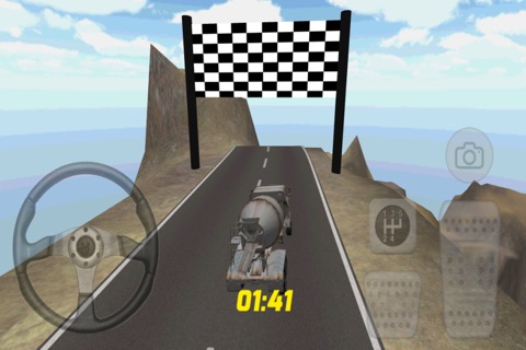 Cement Truck Hill Racing screenshot 2