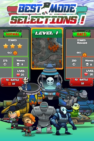 Super-Hero TD Squad – Tower Defence Games for Free screenshot 4