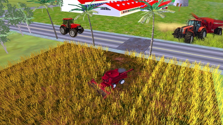 VR Simulate Modern Farming Tractor Free - village harvesting simulation 2k16 screenshot-3