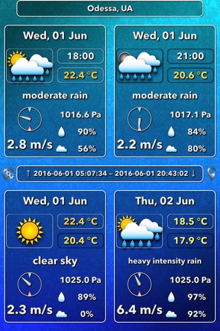 OWeather – weather forecast and weather maps screenshot 4