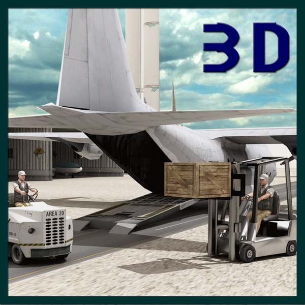 TRANSPORT TRUCK CARGO PLANE 3D TRANSPORT TRUCK CARGO PLANE 3D