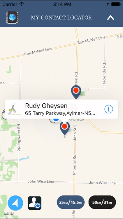 My Contact Locator