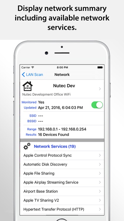 Home Scan - Connected Home Security Scanner