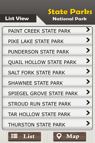 Ohio State Parks & National Parks Guide screenshot 3