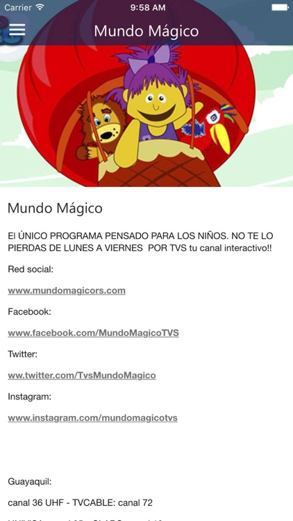 Mundo Magico TVS