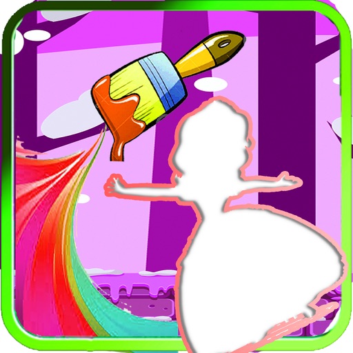 Coloring Game Cast Sofia The First Edition iOS App