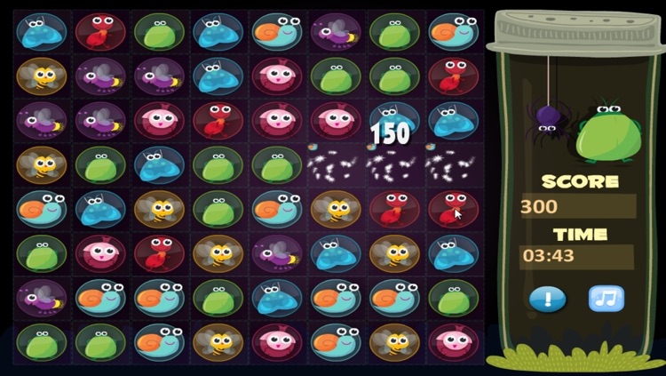 Small Insects Match - daily puzzle time for family game and adults screenshot-3