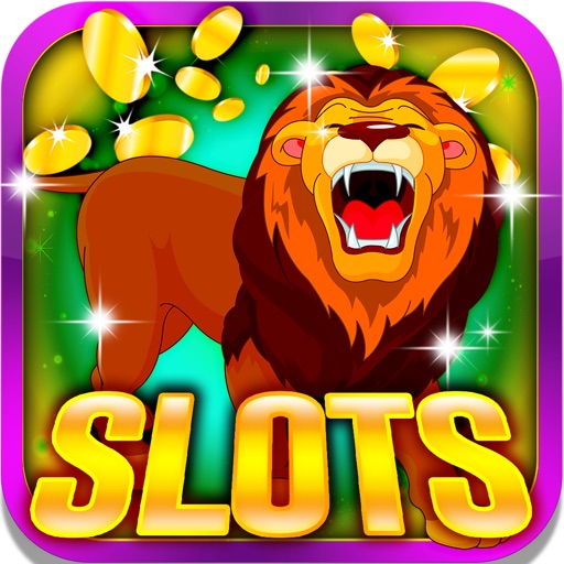 Ferocious Slot Machine: Play against the lion dealer and gain the hottest wild deals iOS App