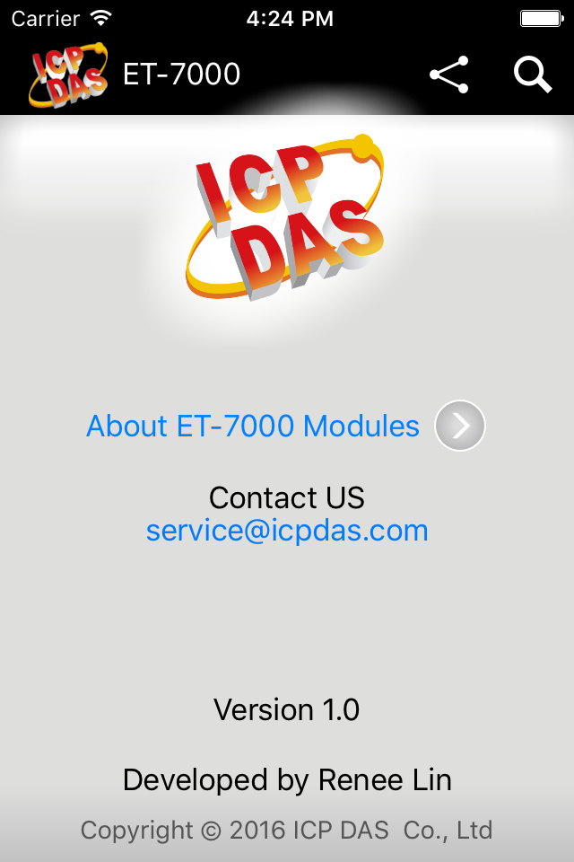 ET-7000 a Modbus TCP connect tool for the ET-7000/ PET-7000 serious modules of ICP DAS