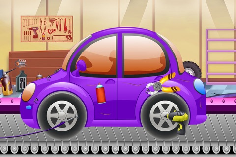 amazing car wash dirt salon & design - auto repair fast cleaning & mechanic game for kids screenshot 3