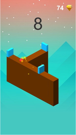 Rolling on The Walls: Don't fall down zig zag walls(圖3)-速報App