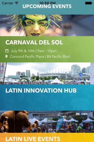 Latincouver Mobile App screenshot 2