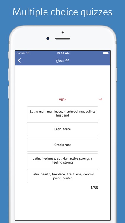 Classical Root Dictionary screenshot-4