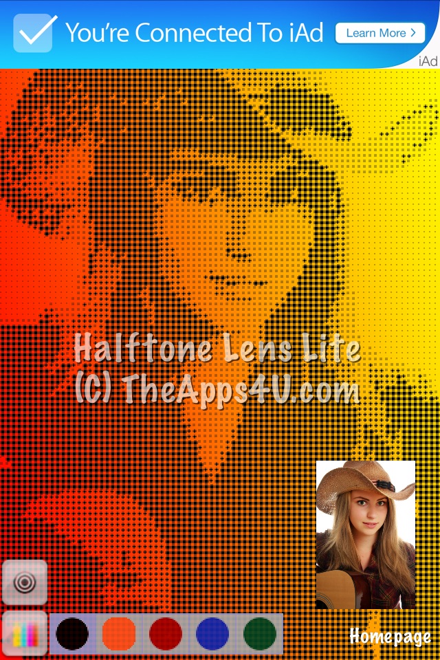 Halftone Lens Lite screenshot 2