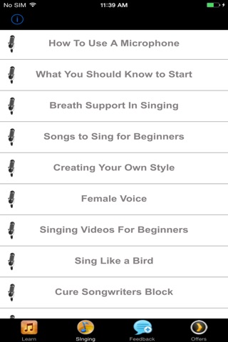 Singing For Beginners - Health And Enjoyment screenshot 2