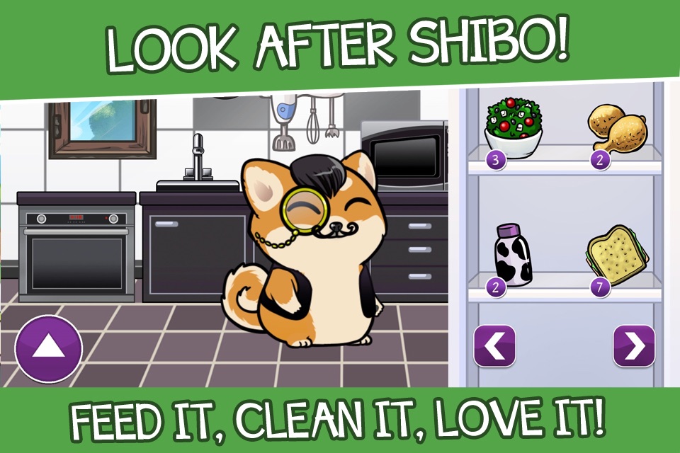 Shibo Dog-Virtual Pet Minigame screenshot 2