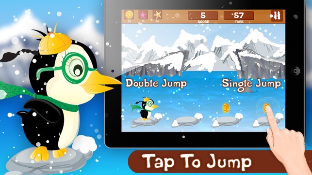 Baby Penguin Jump - Winter Edition(圖2)-速報App